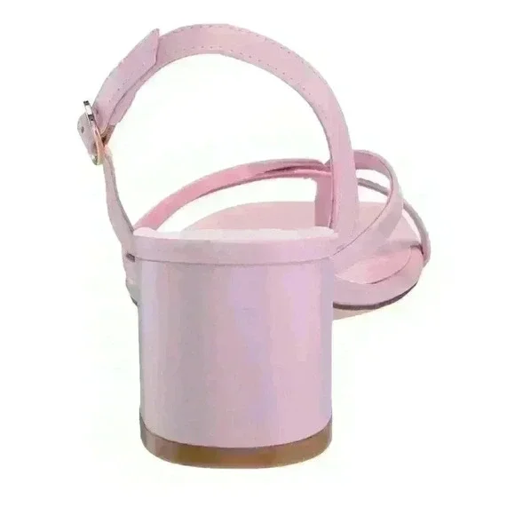 Stuart Weitzman Women's Oasis Slingback Sandal Pump in Pink Blossom Size 9.5 - Picture 3 of 13